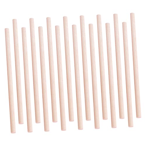 Anneome 50 Stück Holzblocke groß Stöcke zum Basteln Eisstiele zum Basteln Stange Bastelstäbchen Masse rundholzstäbe Holzstäbe für Kunsthandwerk Handarbeit DIY-Material unfertiger Holzstab Anneome 50 Stück Holzblocke groß Stöcke zum Basteln Eisstiele zum Basteln Stange Bastelstäbchen Masse rundholzstäbe Holzstäbe für Kunsthandwerk Handarbeit DIY-Material unfertiger Holzstab von Anneome