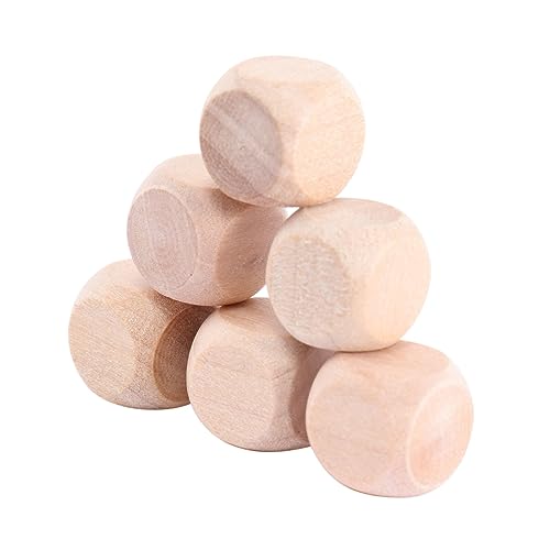 Anneome 50 Stück Holzwürfel Leere Blöcke sechsseitige Spielwürfel Leerzeichen Würfelrohlinge Blöcke leer puzzlewürfel rätselwürfell Puzzle Cubes Holzspiel leeres Würfelspielzeug Hölzern Anneome 50 Stück Holzwürfel Leere Blöcke sechsseitige Spielwürfel Leerzeichen Würfelrohlinge Blöcke leer puzzlewürfel rätselwürfell Puzzle Cubes Holzspiel leeres Würfelspielzeug Hölzern von Anneome