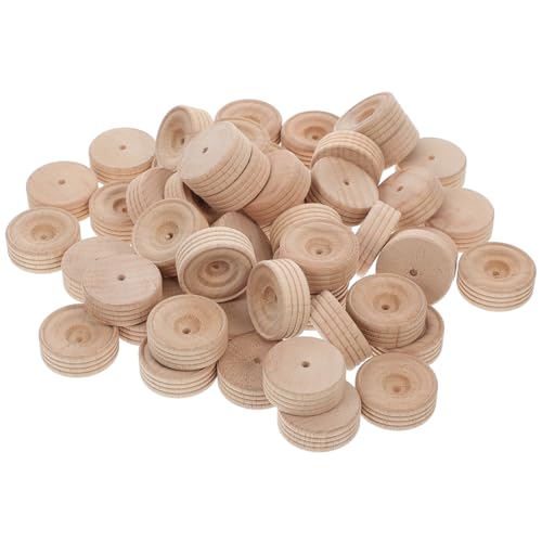 Anneome 50 Stück Kleine Holzräder für DIY Projekte Bastelräder Holz für Handgefertigte Spielzeugautos und Lehrreiche Bastelideen Anneome 50 Stück Kleine Holzräder für DIY Projekte Bastelräder Holz für Handgefertigte Spielzeugautos und Lehrreiche Bastelideen von Anneome