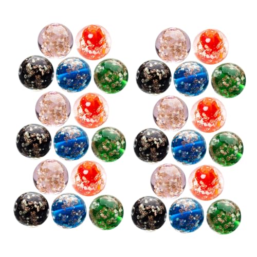 Anneome 50 Stück Leuchtende Glasperlen für DIY Schmuck Runde Charms Rot Grün und Schwarz Bastelset für Armbänder und Kreative Kunstprojekte Anneome 50 Stück Leuchtende Glasperlen für DIY Schmuck Runde Charms Rot Grün und Schwarz Bastelset für Armbänder und Kreative Kunstprojekte von Anneome
