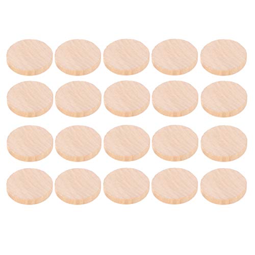 Anneome 50 Stück Runde Holzscheiben DIY Bastelmaterial für Kreative Projekte und Mathematikunterricht Anneome 50 Stück Runde Holzscheiben DIY Bastelmaterial für Kreative Projekte und Mathematikunterricht von Anneome