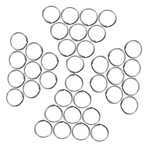 Anneome 50 Stück Schlüsselringe Flach Keychain Supplies Kleine Schlüsselanhänger Ringe für DIY Handwerk Schlüsselbund Zubehör Robust Langlebig Rostfrei Anneome 50 Stück Schlüsselringe Flach Keychain Supplies Kleine Schlüsselanhänger Ringe für DIY Handwerk Schlüsselbund Zubehör Robust Langlebig Rostfrei von Anneome