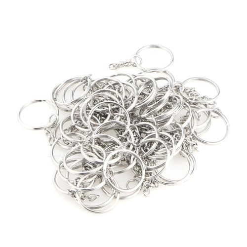 Anneome 50 Stück Schlüsselringe ringsling the ring das fitzek schlüsselketten keys Reiz keychain verbindungskette Schlüsselanhänger aus Metall Schlüsselanhänger mit Kette Silver Anneome 50 Stück Schlüsselringe ringsling the ring das fitzek schlüsselketten keys Reiz keychain verbindungskette Schlüsselanhänger aus Metall Schlüsselanhänger mit Kette Silver von Anneome