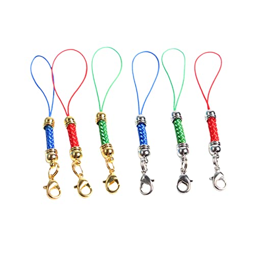 Anneome 50 Stück Schmuckzubehör Seil handy schlaufe band handyband handy aufsteller Handy Bänder handy standhalter handy armband Handygurte aus Polyesterschnur Handschlaufe Charms-Riemen von Anneome