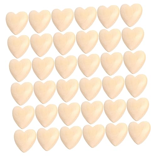 Anneome 50 Stück Unbearbeitete Holz Herzperlen mit Natürliche Holzherzen für Valentinstag DIY Schmuck Basteln Vielseitige Herzförmige Perlen für Armbänder Halsketten Girlanden und Anneome 50 Stück Unbearbeitete Holz Herzperlen mit Natürliche Holzherzen für Valentinstag DIY Schmuck Basteln Vielseitige Herzförmige Perlen für Armbänder Halsketten Girlanden und von Anneome