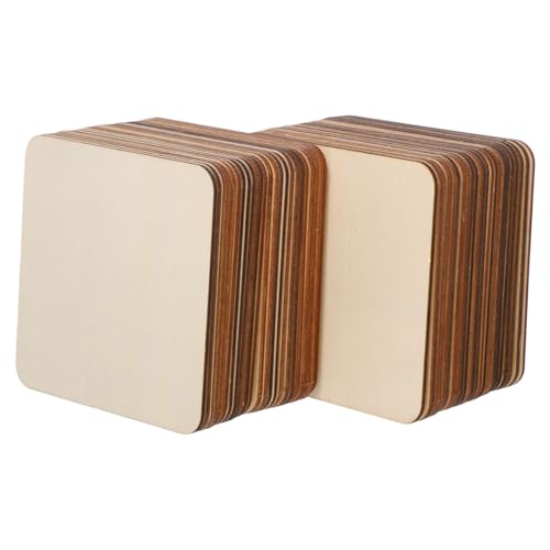 Anneome 50 Stück Unbehandelte Quadratische Holzplatten Naturbelassen Glatt Vorgeschliffen zum Bemalen Gravieren DIY Basteln für Hochzeit Deko Rustikale Handwerksprojekte Anneome 50 Stück Unbehandelte Quadratische Holzplatten Naturbelassen Glatt Vorgeschliffen zum Bemalen Gravieren DIY Basteln für Hochzeit Deko Rustikale Handwerksprojekte von Anneome