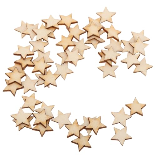 Anneome 50 Stück Unfertige Holzsterne für DIY Projekte Naturholz Sternen Ausschnitte für Weihnachtsornamente und Hochzeitsdekorationen Kleine Holzstücke zum Malen und Basteln für Kreative Anneome 50 Stück Unfertige Holzsterne für DIY Projekte Naturholz Sternen Ausschnitte für Weihnachtsornamente und Hochzeitsdekorationen Kleine Holzstücke zum Malen und Basteln für Kreative von Anneome