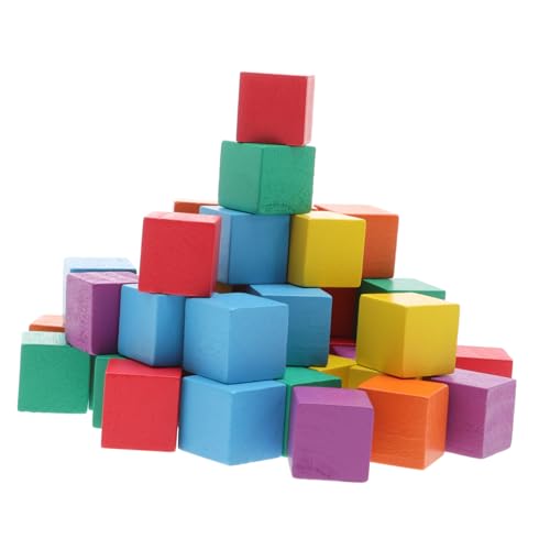 Anneome 50 Stück bunter selber Machen quadratische Blöcke Block Sortiert Kind Regenbogen Bauen Hartholz Holzdekoration Holzspielzeug für DIY-Projekte Bastelwürfel aus Holz Bambus Anneome 50 Stück bunter selber Machen quadratische Blöcke Block Sortiert Kind Regenbogen Bauen Hartholz Holzdekoration Holzspielzeug für DIY-Projekte Bastelwürfel aus Holz Bambus von Anneome