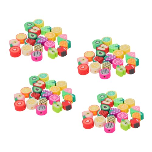Anneome 500 Stück Frucht-scheiben-perlen Bunte Polymer Clay Abstandshalter Perlen für DIY Schmuckherstellung Armband Halskette Ohrring Bastelzubehör Handgefertigt Leichte Charms Anneome 500 Stück Frucht-scheiben-perlen Bunte Polymer Clay Abstandshalter Perlen für DIY Schmuckherstellung Armband Halskette Ohrring Bastelzubehör Handgefertigt Leichte Charms von Anneome