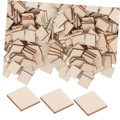 Anneome 500 Stück Unvollendete Quadratische Holzstücke aus Naturholz Blanko DIY Holzplatten für Basteln Malen Gravieren Kinderkunstprojekte und Heimdekoration Anneome 500 Stück Unvollendete Quadratische Holzstücke aus Naturholz Blanko DIY Holzplatten für Basteln Malen Gravieren Kinderkunstprojekte und Heimdekoration von Anneome