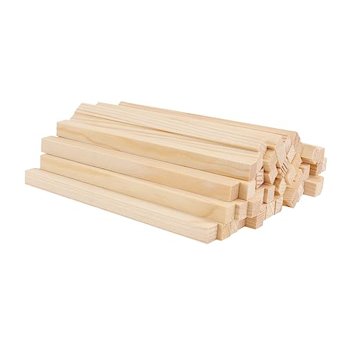 Anneome 50Stücke Holzstäbe für DIY Projekte Robuste Bastelmaterialien Hochwertigem Kiefernholz für Handwerk Ornamente und Bastelarbeiten Anneome 50Stücke Holzstäbe für DIY Projekte Robuste Bastelmaterialien Hochwertigem Kiefernholz für Handwerk Ornamente und Bastelarbeiten von Anneome