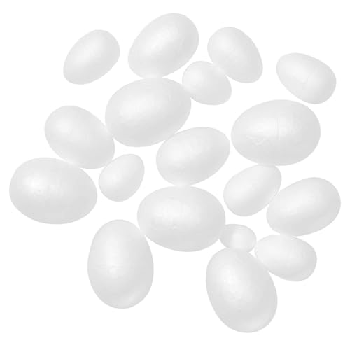 Anneome 50Stücke Ostereier Dekoration DIY Eier für Osterschmuck Bastelprojekte und Fotorequisiten Verschiedene für Anwendungen von Anneome