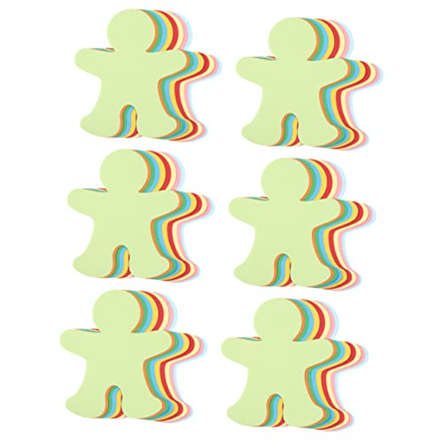 Anneome 54Stücke Teiliges Kinderform Papierausschnitte für DIY Wanddekoration im Kindergarten Dekorative Papierausschnitte zur Verschönerung von Klassenzimmern und Ankündigungsgrenzen von Anneome