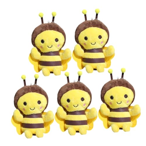 Anneome 5Stücke Plüschanhänger Süße Kuscheltiere Als Schlüsselanhänger Für Taschen Und Rucksäcke Leichtgewichtige Bienendekoration Für Erwachsene Anneome 5Stücke Plüschanhänger Süße Kuscheltiere Als Schlüsselanhänger Für Taschen Und Rucksäcke Leichtgewichtige Bienendekoration Für Erwachsene von Anneome