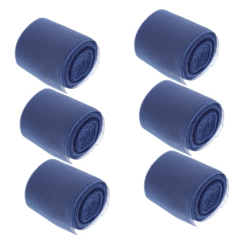 Anneome 6 Rollen Chiffon Seidenband Breit Handgerissenes Geschenkband mit Natürlichen Fransen für Hochzeitseinladungen Brautsträuße Geschenkverpackung DIY Basteln Anneome 6 Rollen Chiffon Seidenband Breit Handgerissenes Geschenkband mit Natürlichen Fransen für Hochzeitseinladungen Brautsträuße Geschenkverpackung DIY Basteln von Anneome