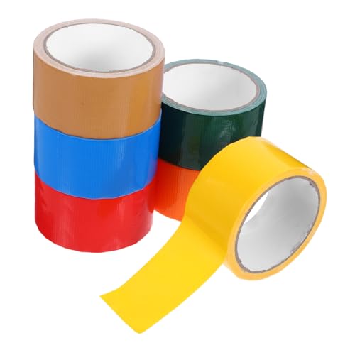 Anneome 6 Rollen Dekoratives Klebeband Kanalgeschichte Süßes Klebeband Bunte Klebebänder Verpackungsband Zeichenband Bodenband Für Klassenzimmer Farbiges Packband Farbband Massenband Stoff von Anneome
