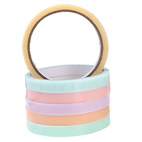 Anneome 6 Rollen Kugelband Eintauchen Farbig Lustiges Klebeband Mit Klebrigen Bällen Diy -klebeband Klebrige Bälle Dekompressionskugeln Klebeband Klebestreifen Farbband Plastik von Anneome