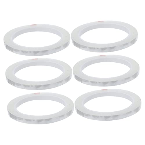 Anneome 6 Rollen transparentes Blumenband Stengel Floristenband dekoratives Klebeband Blumen- Blumenband grün Rosen Blumenstrauß Stängelwickelbänder Paketklebeband für Blumen das Haustier von Anneome