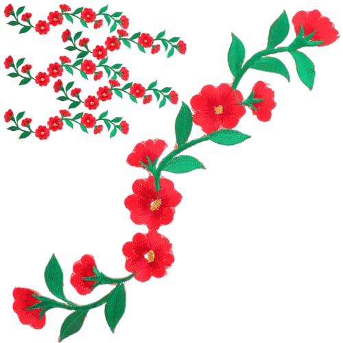 Anneome 6 Stück Blumenstickerei Aufbügler Patches Dekorative Applikationen für Kleidung Schuhe Jeans zum Flicken von Löchern Verschönerung Anneome 6 Stück Blumenstickerei Aufbügler Patches Dekorative Applikationen für Kleidung Schuhe Jeans zum Flicken von Löchern Verschönerung von Anneome