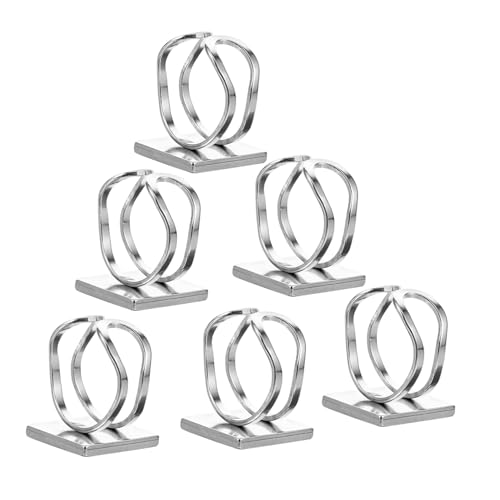 Anneome 6 Stück Edelstahl Ringrohlinge Verstellbare Ringbasen Quadratisch DIY Schmuckherstellung Zubehör für Unisex Ringe Originelles Basteln Anneome 6 Stück Edelstahl Ringrohlinge Verstellbare Ringbasen Quadratisch DIY Schmuckherstellung Zubehör für Unisex Ringe Originelles Basteln von Anneome