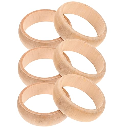 Anneome 6 Stück Holzarmband selber machen Ringe Wickler Kreis Tür geformt Armreifen holzperlen armband Holzperlenarmband Holzarmbänder selber machen bemalte Armbänder aus Holz Eukalyptus Anneome 6 Stück Holzarmband selber machen Ringe Wickler Kreis Tür geformt Armreifen holzperlen armband Holzperlenarmband Holzarmbänder selber machen bemalte Armbänder aus Holz Eukalyptus von Anneome