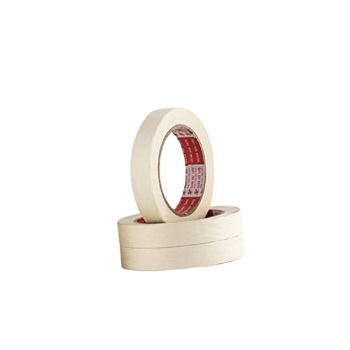 Anneome 6 Stück Maskierungspapierband Das Band Maskenklebeband Wände Breites Klebeband Klebrig Gaffers Tape Abdeckband Aus Papier Abdeckpapier Malerabdeckband Papier Klebeband Beige von Anneome