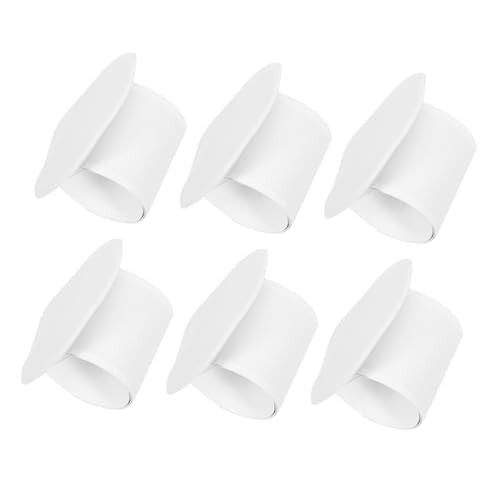 Anneome 6 Stück Weiße Schnapparmbänder PVC und Leichte DIY Klatscharmbänder für Party Armbänder Geburtstagsdeko Festival und Kreative Graffiti Malaktion Anneome 6 Stück Weiße Schnapparmbänder PVC und Leichte DIY Klatscharmbänder für Party Armbänder Geburtstagsdeko Festival und Kreative Graffiti Malaktion von Anneome