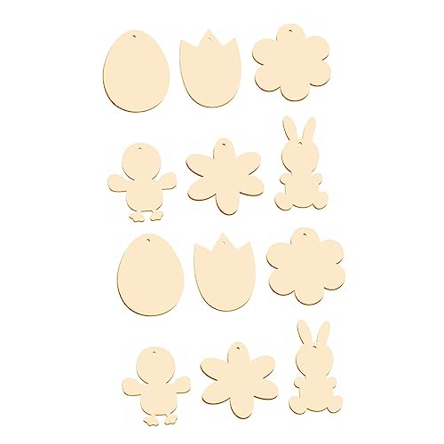 Anneome 60 Sätze Teiliges Set DIY Holz Eier Anhänger für Ostern Bunte Holzchips zur Kreativen Gestaltung und Dekoration für Bastelprojekte Anneome 60 Sätze Teiliges Set DIY Holz Eier Anhänger für Ostern Bunte Holzchips zur Kreativen Gestaltung und Dekoration für Bastelprojekte von Anneome