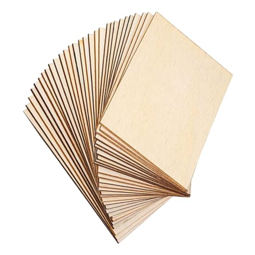 Anneome 60 Stück Holzrechtecke Zum Basteln Buchsbaum Heimdekoration Rechteckig Unbehandeltes Holz Bastelholzrohlinge Anneome 60 Stück Holzrechtecke Zum Basteln Buchsbaum Heimdekoration Rechteckig Unbehandeltes Holz Bastelholzrohlinge von Anneome