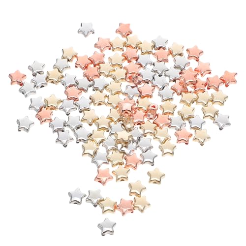 Anneome 600 Stück Elektrisch Beschichtete Fünf-punkte-sternperlen Große Loch Abstandshalter Kunststoff Für Schmuckherstellung DIY Armband Halskette Ohrring Zubehör Anneome 600 Stück Elektrisch Beschichtete Fünf-punkte-sternperlen Große Loch Abstandshalter Kunststoff Für Schmuckherstellung DIY Armband Halskette Ohrring Zubehör von Anneome