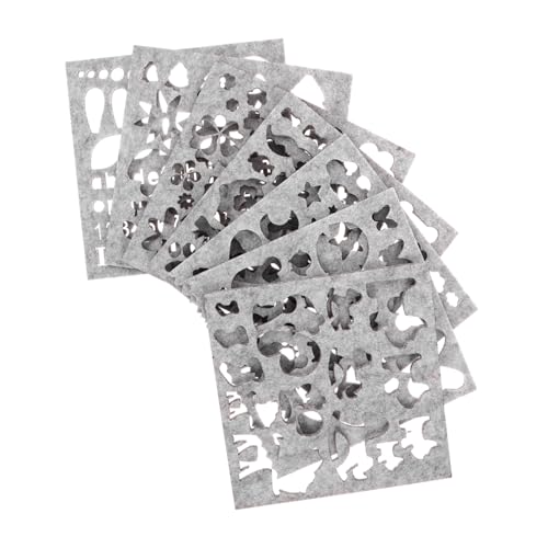 Anneome 7 Blätter Teiliges DIY Filzschablonen Robuste Wollfilzformen für Nadelfilz Handwerk Praktische Bastelschablonen für Anfänger Kreativen Filzgestaltung Anneome 7 Blätter Teiliges DIY Filzschablonen Robuste Wollfilzformen für Nadelfilz Handwerk Praktische Bastelschablonen für Anfänger Kreativen Filzgestaltung von Anneome