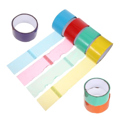 Anneome 7 Stück Teiliges Rainbow Klebeband Breit Stark Haftendes Farbiges DIY Klebeband für Bastelprojekte Dekoration Stressabbau und Sensorische Spielzeuge Geeignet für Erwachsene Anneome 7 Stück Teiliges Rainbow Klebeband Breit Stark Haftendes Farbiges DIY Klebeband für Bastelprojekte Dekoration Stressabbau und Sensorische Spielzeuge Geeignet für Erwachsene von Anneome