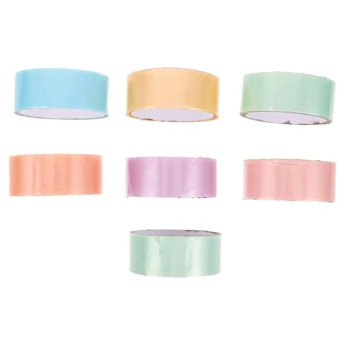 Anneome 7Roll Farbiges Klebeband Breit Wasserdichtes Stark Haftendes Regenbogen-duct Tape für Basteln Verpacken Reparaturen Schule und Büro Vielseitiges Dekorations Organisationsband Anneome 7Roll Farbiges Klebeband Breit Wasserdichtes Stark Haftendes Regenbogen-duct Tape für Basteln Verpacken Reparaturen Schule und Büro Vielseitiges Dekorations Organisationsband von Anneome