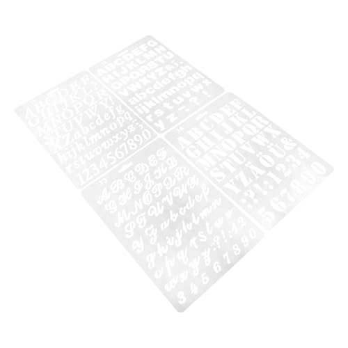 Anneome 8 Stück Malvorlage Wandschablonen zum Bemalen Schablonen zum Malen Brief Wohnkultur acrylharz buchstabenschablonen Malschablonen Schablonenbuchstaben zum Basteln das Haustier Weiß Anneome 8 Stück Malvorlage Wandschablonen zum Bemalen Schablonen zum Malen Brief Wohnkultur acrylharz buchstabenschablonen Malschablonen Schablonenbuchstaben zum Basteln das Haustier Weiß von Anneome