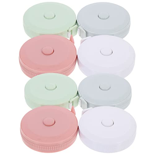 Anneome 8 Stück Mini Maßband Teiliges Multifunktionales Einziehbares Schneidermaßband und Maßband für Körpermessungen und Nähbedarf Anneome 8 Stück Mini Maßband Teiliges Multifunktionales Einziehbares Schneidermaßband und Maßband für Körpermessungen und Nähbedarf von Anneome