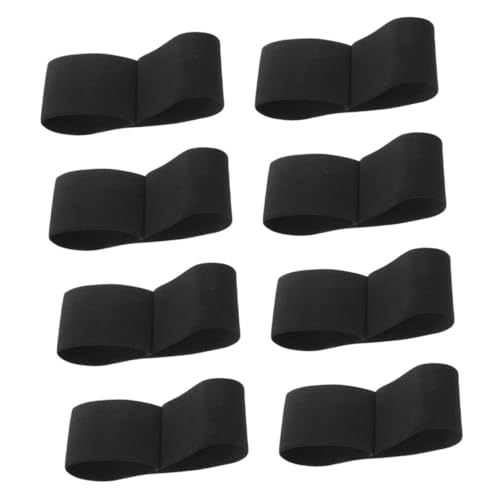 Anneome 8 Stück Schwarze Elastische Verstellbare Trauerbänder für Verschiedene Sportarten Wie Fußball Basketball und Fitness Aktivitäten Anneome 8 Stück Schwarze Elastische Verstellbare Trauerbänder für Verschiedene Sportarten Wie Fußball Basketball und Fitness Aktivitäten von Anneome
