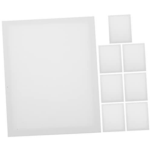 Anneome 8 Stück Skizzenblock Malen Bemalungsbrett Für Zeichenbretter Quadratische Malleinwand Für Zum Malen Für Malen Baumwolle Weiß Anneome 8 Stück Skizzenblock Malen Bemalungsbrett Für Zeichenbretter Quadratische Malleinwand Für Zum Malen Für Malen Baumwolle Weiß von Anneome
