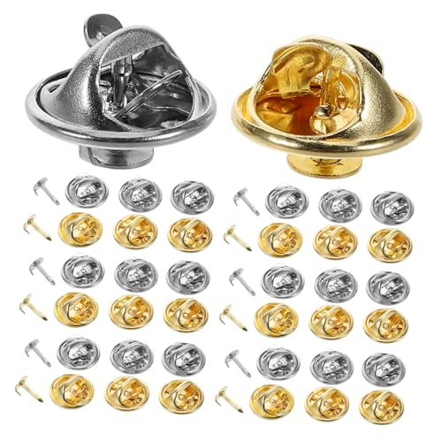 Anneome 80 Satz Teiliges Butterfly Pin Clutch mit Sicherungsverschluss Gold und Silber Ersatzschmetterling Kupplungen für DIY Schmuck Anstecknadeln Krawatten und Bastelprojekte Anneome 80 Satz Teiliges Butterfly Pin Clutch mit Sicherungsverschluss Gold und Silber Ersatzschmetterling Kupplungen für DIY Schmuck Anstecknadeln Krawatten und Bastelprojekte von Anneome