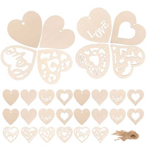 Anneome 80 Stück Holzherzen Unbehandelt Herzförmige Holzscheiben für Diy Bastelprojekte Tischdeko und Valentinstag Vielseitig Einsetzbar für Kreative Handwerksideen und Festdekoration Anneome 80 Stück Holzherzen Unbehandelt Herzförmige Holzscheiben für Diy Bastelprojekte Tischdeko und Valentinstag Vielseitig Einsetzbar für Kreative Handwerksideen und Festdekoration von Anneome