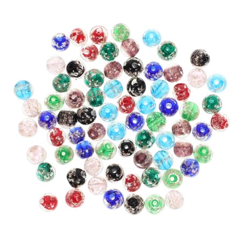 Anneome 80 Stück Teiliges Glasperlen mit Nachleuchteffekt Runde Bastelperlen für DIY Armband Halskettenherstellung Farbige Langlebige Schmuckperlen zum Auffädeln Anneome 80 Stück Teiliges Glasperlen mit Nachleuchteffekt Runde Bastelperlen für DIY Armband Halskettenherstellung Farbige Langlebige Schmuckperlen zum Auffädeln von Anneome