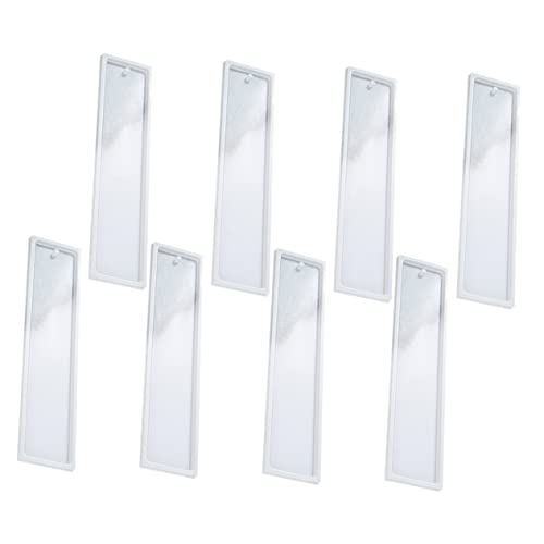 Anneome 8Stücke Teiliges Silikon Lesezeichen Gießform DIY Silikonform für Epoxidharz Langlebig und Einfach zu Reinigen Bastelwerkzeuge für Einzigartige Lesezeichen und Anneome 8Stücke Teiliges Silikon Lesezeichen Gießform DIY Silikonform für Epoxidharz Langlebig und Einfach zu Reinigen Bastelwerkzeuge für Einzigartige Lesezeichen und von Anneome