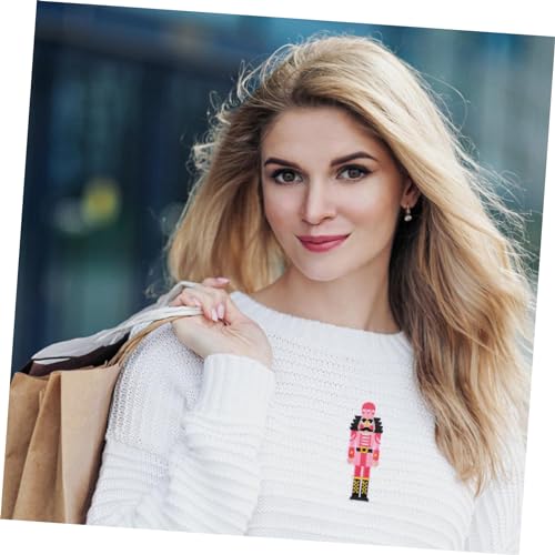 Anneome 9 Stück Teiliges Bestickter Bügel Patches Nutcracker Design Farbenfrohe Aufnäher zum Aufbügeln für DIY Kleidung Jeans Taschen und Weihnachtsdekorationen Anneome 9 Stück Teiliges Bestickter Bügel Patches Nutcracker Design Farbenfrohe Aufnäher zum Aufbügeln für DIY Kleidung Jeans Taschen und Weihnachtsdekorationen von Anneome