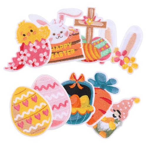 Anneome 9 Stück Teiliges Patches für Kleidung Karikatur Hase Bügelfähige Applikationen Dekorative Stoffaufnäher für Jeans Taschen und Mehr Anneome 9 Stück Teiliges Patches für Kleidung Karikatur Hase Bügelfähige Applikationen Dekorative Stoffaufnäher für Jeans Taschen und Mehr von Anneome
