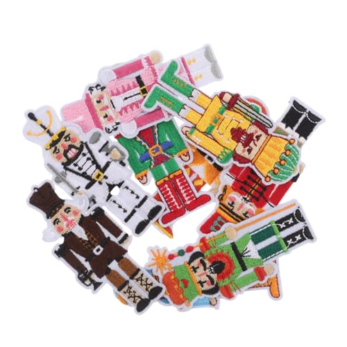 Anneome 9 Stück Teiliges Soldat Aufbügler Bestickte Dekorative Stoffpatches mit Kleberückseite Stabile Farbechte Applikationen für Kleidung Taschen und DIY Weihnachtsdeko Anneome 9 Stück Teiliges Soldat Aufbügler Bestickte Dekorative Stoffpatches mit Kleberückseite Stabile Farbechte Applikationen für Kleidung Taschen und DIY Weihnachtsdeko von Anneome