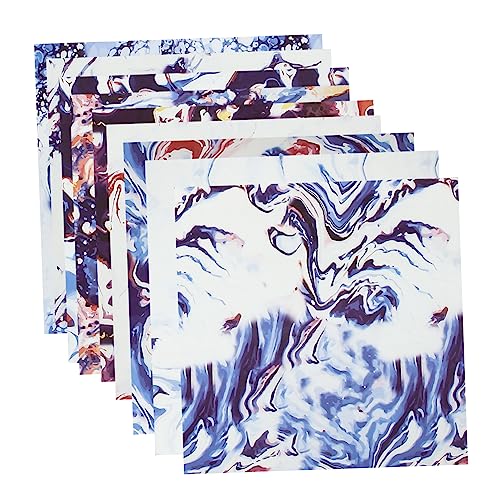 Anneome 9 Stück Teiliges Transferfolie für Shirts Aquarell Transferblätter Professionelle Infusible Sheets für Diy Projekte für Bekleidungsgeschäfte und Handwerksarbeiten von Anneome