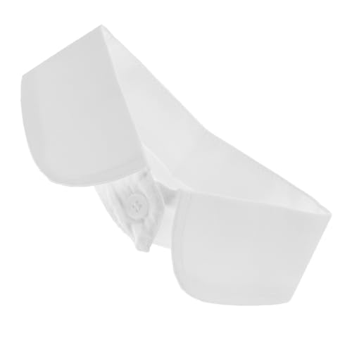 Anneome Abnehmbarer Weißer Stehkragen Faux Collar für Damen und Herren Vielseitiger Blusenkragen Einsatz Dekorativer Falscher Hemdkragen Modischer Look für Formelle und Freizeit Outfits von Anneome