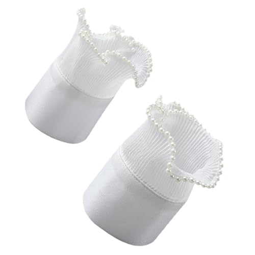 Anneome Beaded Pearl Wrist Damen Elegant Abnehmbare Bouffant Spitzenmanschetten Einstellbar Leicht Gewichtsarmbänder Für Kostümfest Hochzeit Cosplay Bühnenauftritt Anneome Beaded Pearl Wrist Damen Elegant Abnehmbare Bouffant Spitzenmanschetten Einstellbar Leicht Gewichtsarmbänder Für Kostümfest Hochzeit Cosplay Bühnenauftritt von Anneome