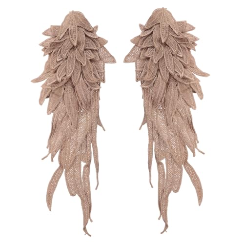Anneome Bestickte Engelsflügel Applikation aus Langlebiger Spitze Weiche Stickerei für DIY Kleidung Hochzeitskleid Ausschnitt Dekoration Stilvolle Flügel Patches Symbolisch für Freiheit Anneome Bestickte Engelsflügel Applikation aus Langlebiger Spitze Weiche Stickerei für DIY Kleidung Hochzeitskleid Ausschnitt Dekoration Stilvolle Flügel Patches Symbolisch für Freiheit von Anneome