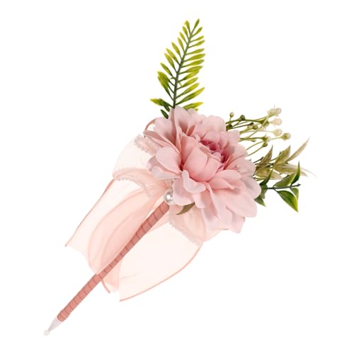Anneome Blumenstrauß Kugelschreiber mit Simulierten Blumen Muttertagsgeschenk für Frauen Dekorativer Stift mit Lifelike Design Eleganter Schreibkomfort für Romantische Anlässe von Anneome