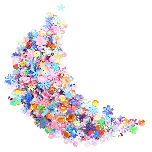 Anneome Bunte Diy Pailletten für Schmuckdekoration Handgemachte Füllsequins für Epoxidharz Bastel Accessoires für Kreative Projekte und Persönliche von Anneome